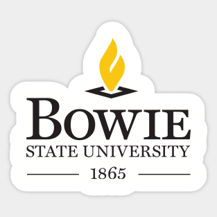 Bowie State Sticker